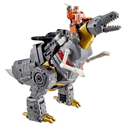 Transformers Dinobot Grimlock and Autobot Wheelie - Studio Series The Transformers: The Movie