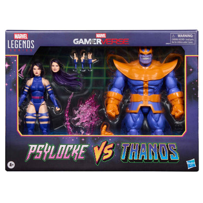 Marvel Legends Series Gamerverse Psylocke vs. Thanos - Exclusive