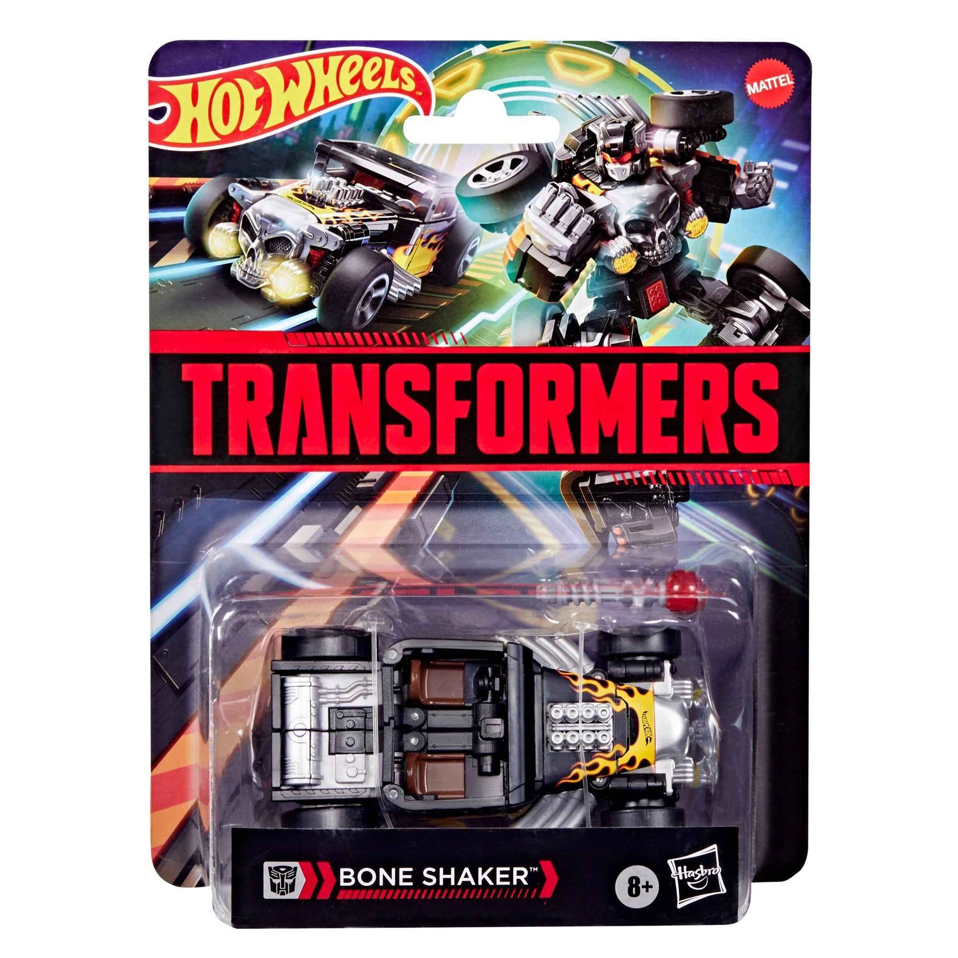 Transformers Hot Wheels Bone Shaker Collaboration - Exclusive Transformers Collectible