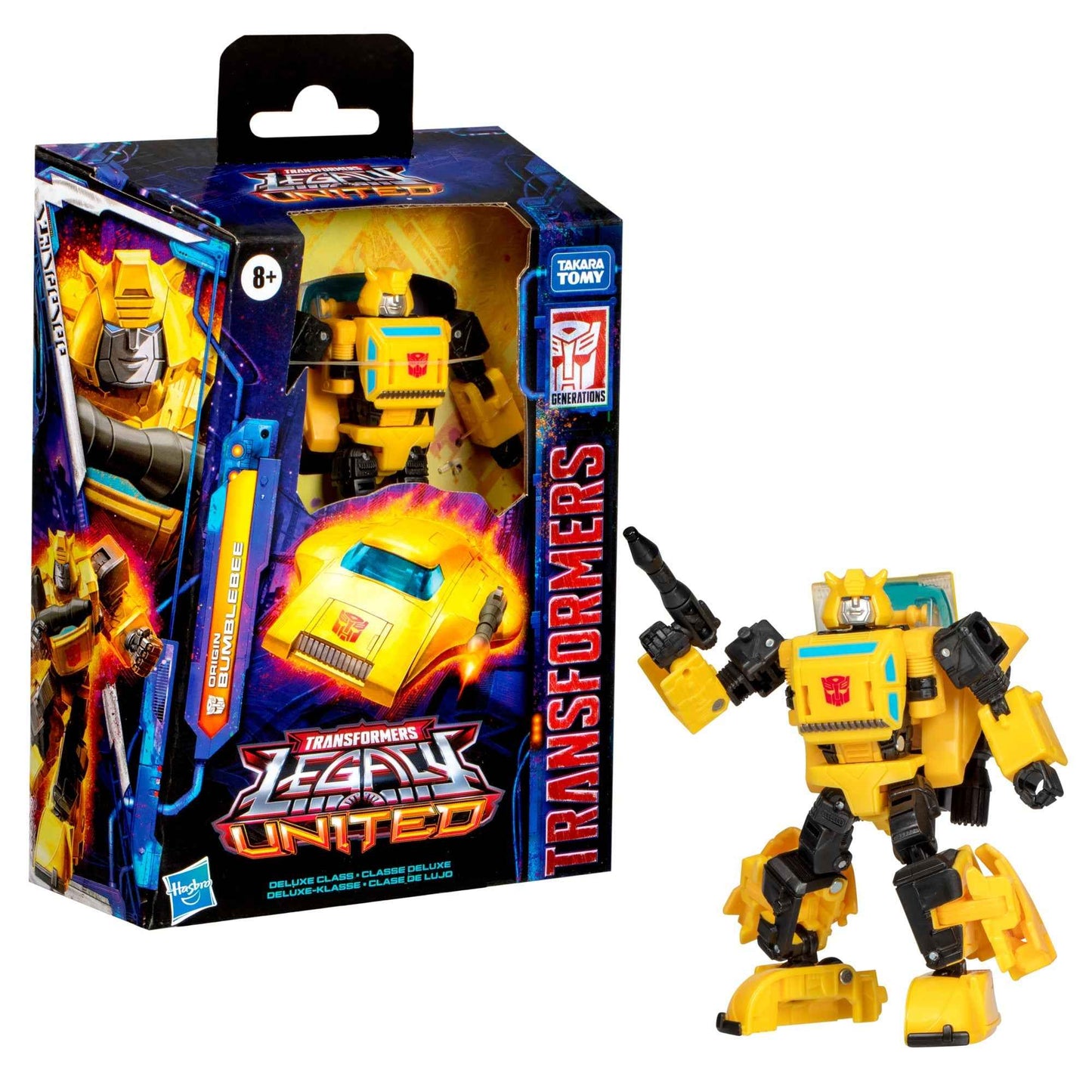 Transformers Legacy Deluxe Class Origin Bumblebee Action Figure - Shop Transformers Legacy Bumblebee