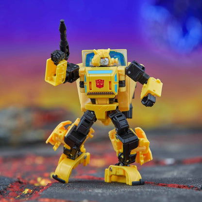 Transformers Legacy Deluxe Class Origin Bumblebee Action Figure - Shop Transformers Legacy Bumblebee