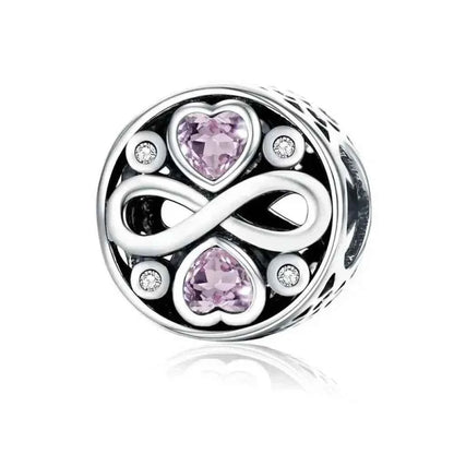 Dazzle in Elegance with 925 Sterling Silver CZ Beads for Bracelets & Bangles