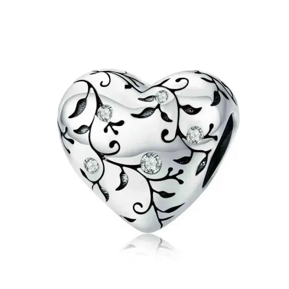 Dazzle in Elegance with 925 Sterling Silver CZ Beads for Bracelets & Bangles