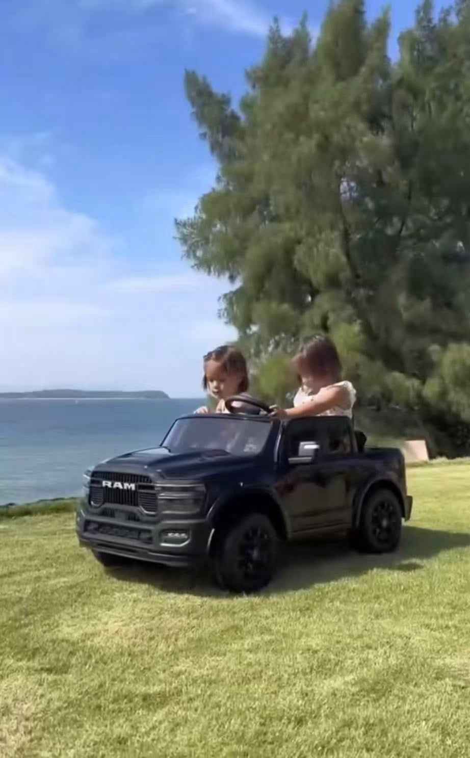 2026 Dodge Ram Kids Ride On Car 24V 2 Seater with Remote Control