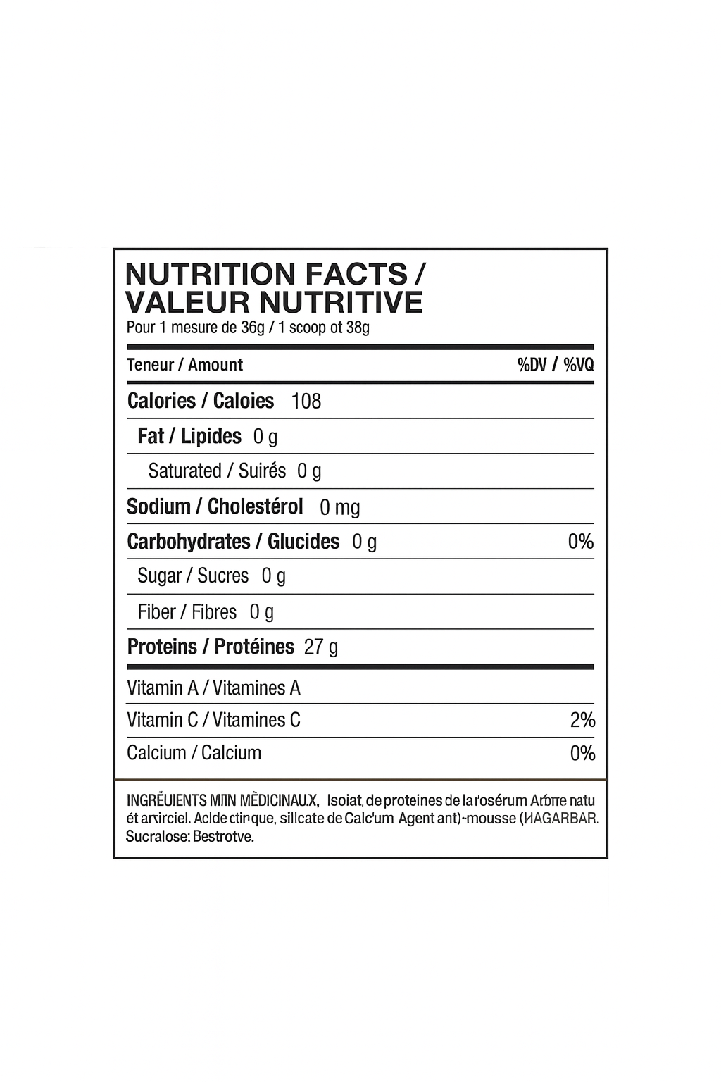 Unity Supplements Clear Protein Powder - Pure Isolate for Optimal Recovery
