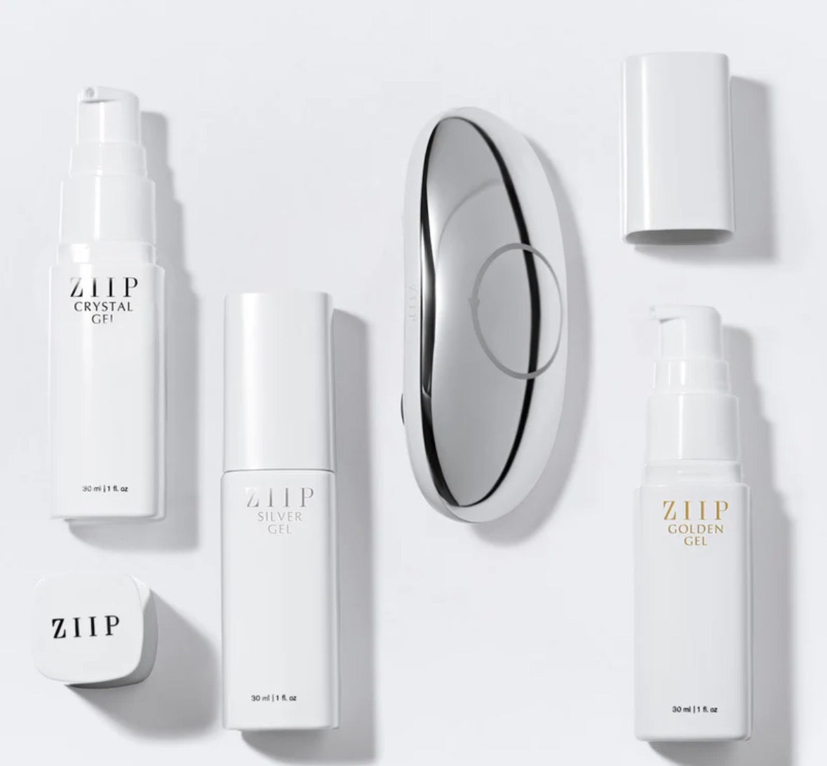 ZIIP Halo Microcurrent & Nanocurrent Facial Toning Device – Lift, Sculpt & Brighten Skin