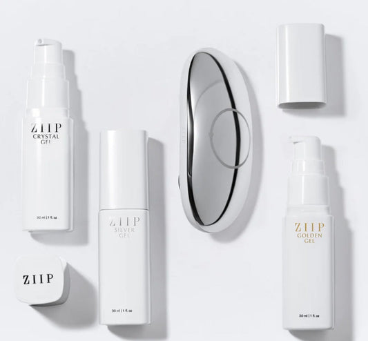 ZIIP Halo Microcurrent & Nanocurrent Facial Toning Device – Lift, Sculpt & Brighten Skin