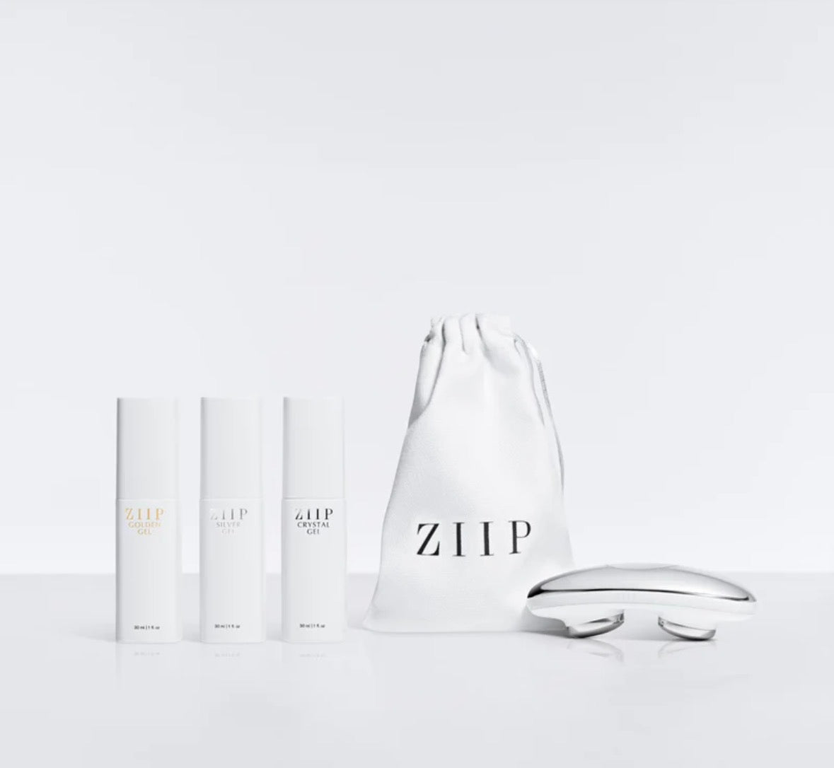 ZIIP Halo Microcurrent & Nanocurrent Facial Toning Device – Lift, Sculpt & Brighten Skin
