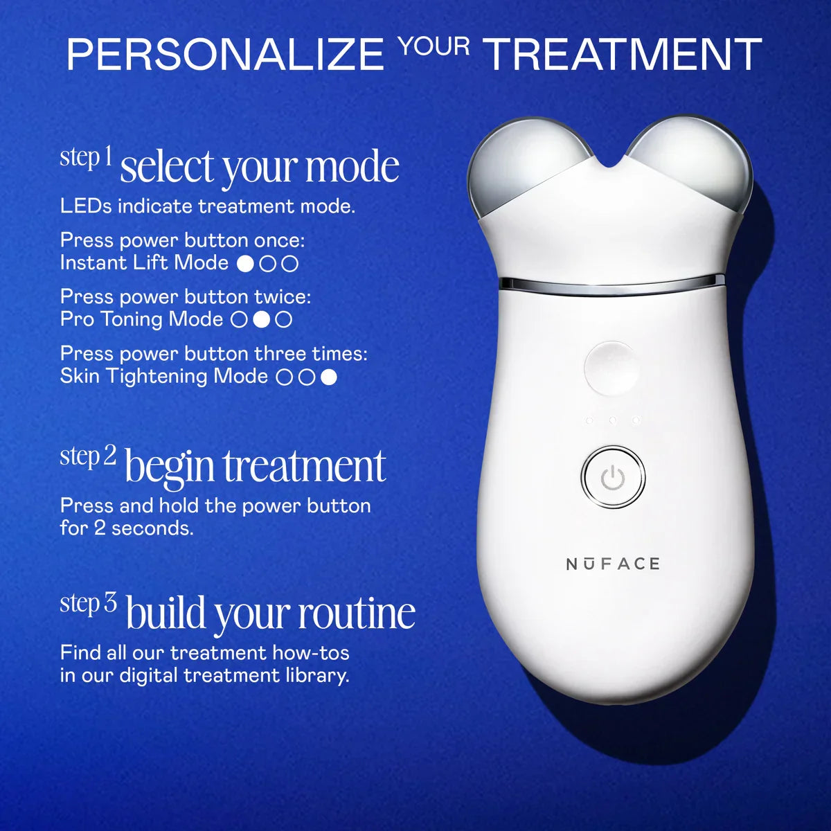 NuFACE Trinity+ Smart Advanced Facial Toning Kit - Microcurrent Device for Lifted, Toned & Sculpted Skin