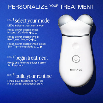 NuFACE Trinity+ Smart Advanced Facial Toning Kit - Microcurrent Device for Lifted, Toned & Sculpted Skin