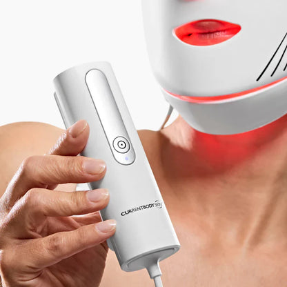 CurrentBody Skin LED Light Therapy Mask Series 2 - Red & Near-Infrared Light Therapy for Anti-Aging & Wrinkle Reduction