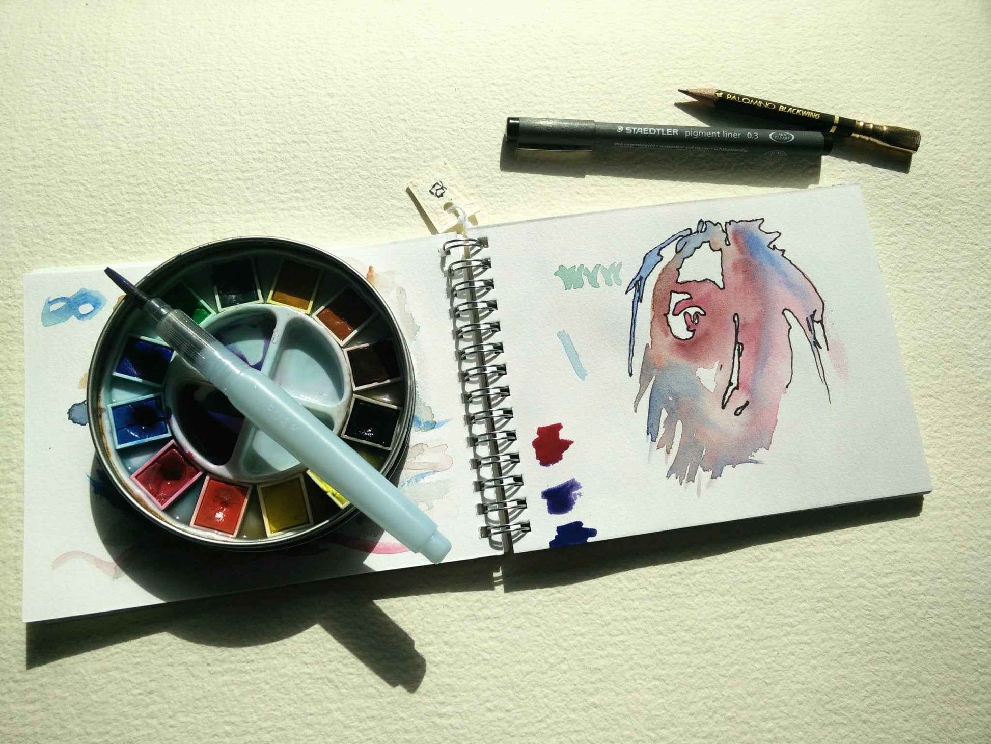 Small Plantable Watercolor Sketchbooks for Eco-Friendly Art