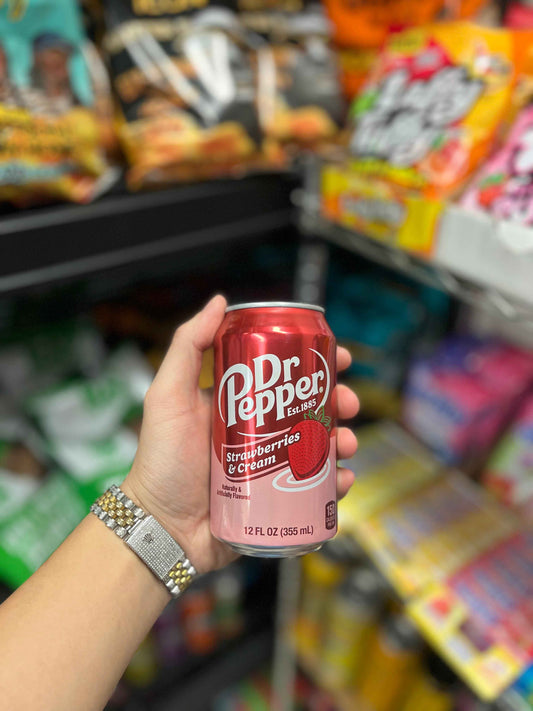 US Dr. Pepper Strawberries and Cream - Refreshing Flavor with a Twist
