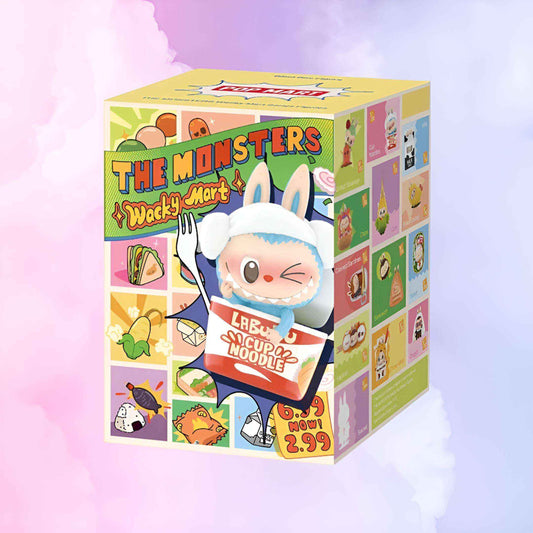 Labubu Wacky Mart Blind Box - Collectible Monsters Series