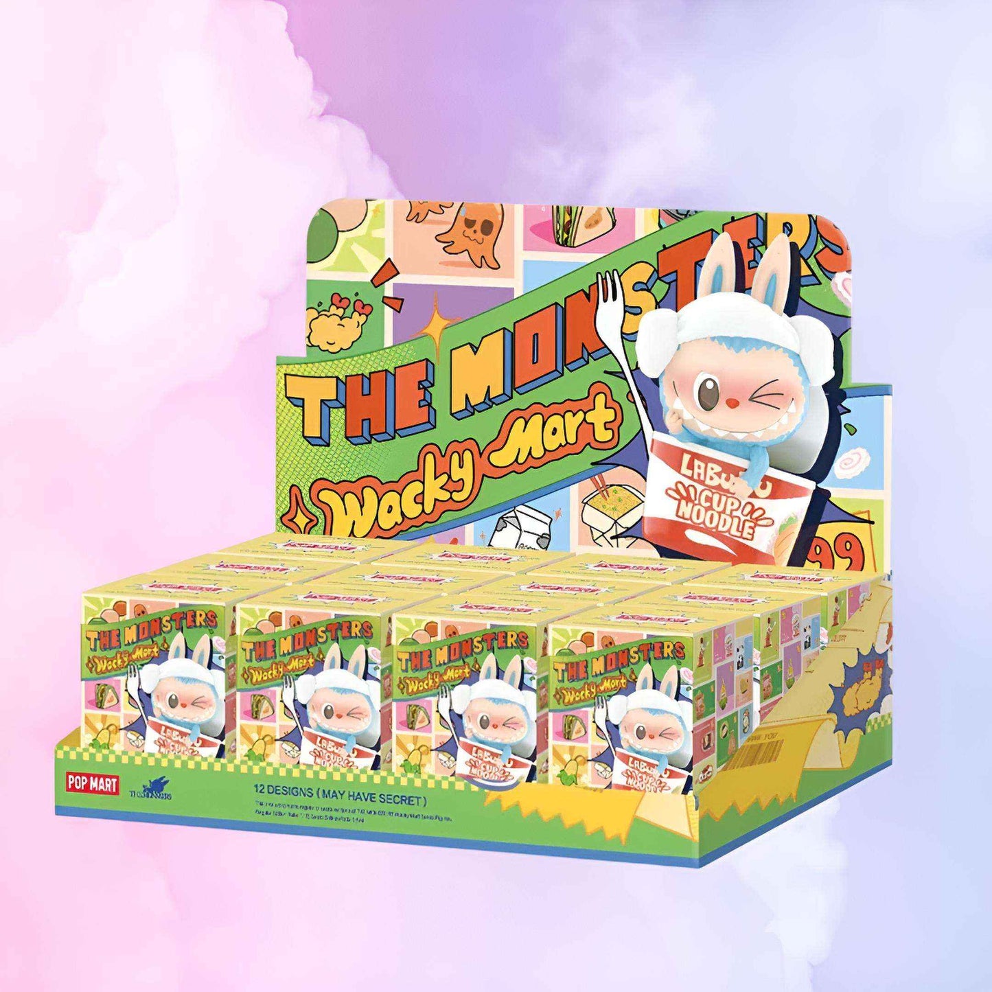 Labubu Wacky Mart Blind Box - Collectible Monsters Series