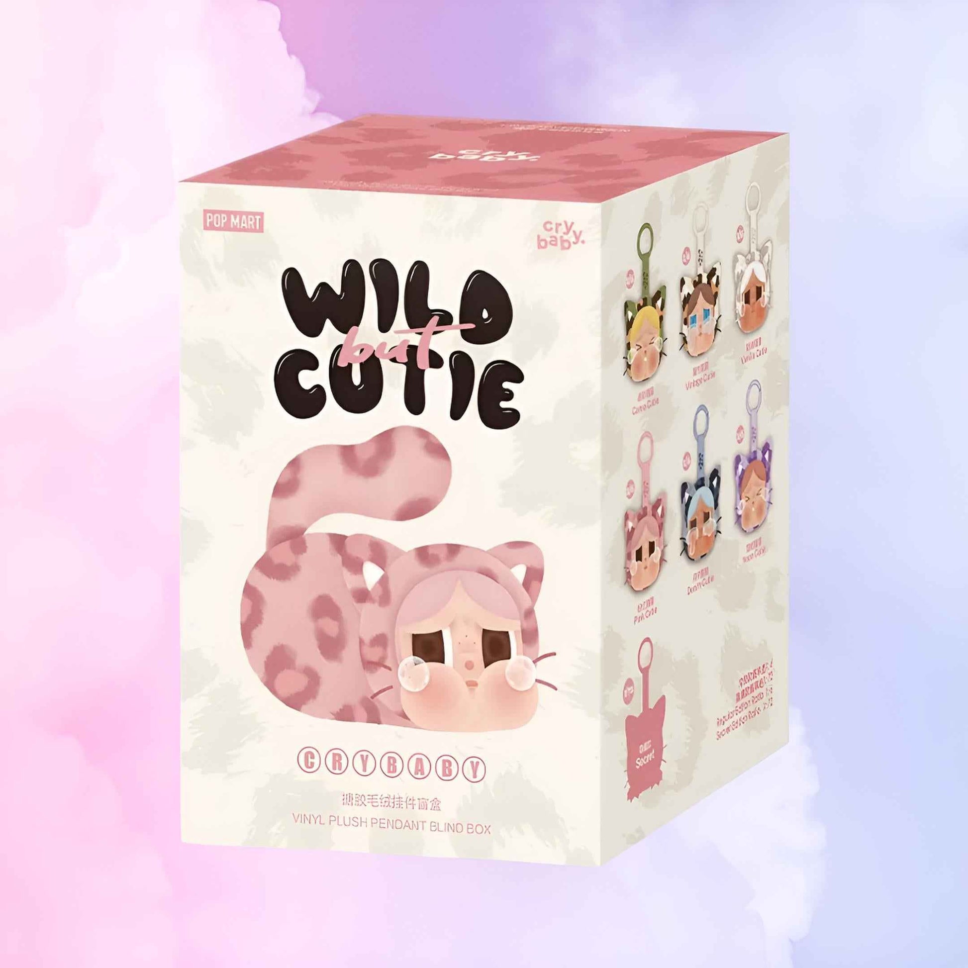Popmart CryBaby Plush Charm - Wild But Cutie Plush Blind Box