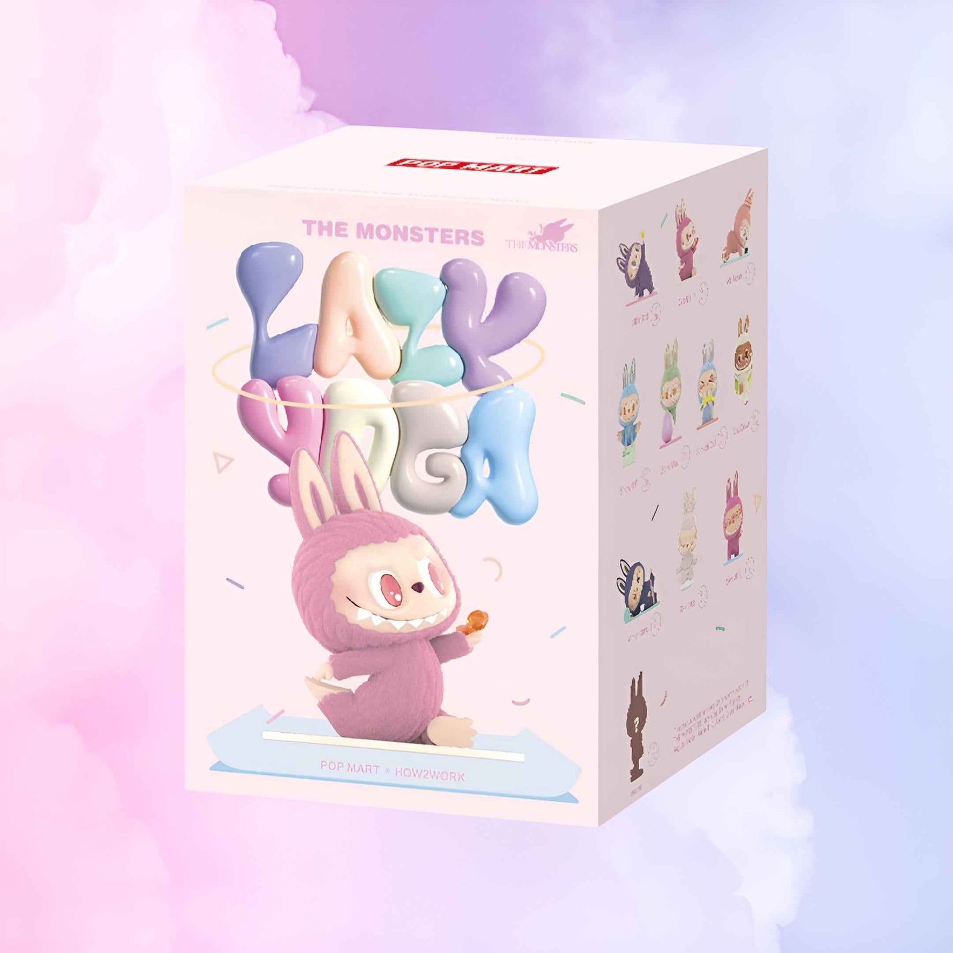 Labubu Lazy Yoga Monsters Blind Box - Collectible Lazy Yoga Series Figures