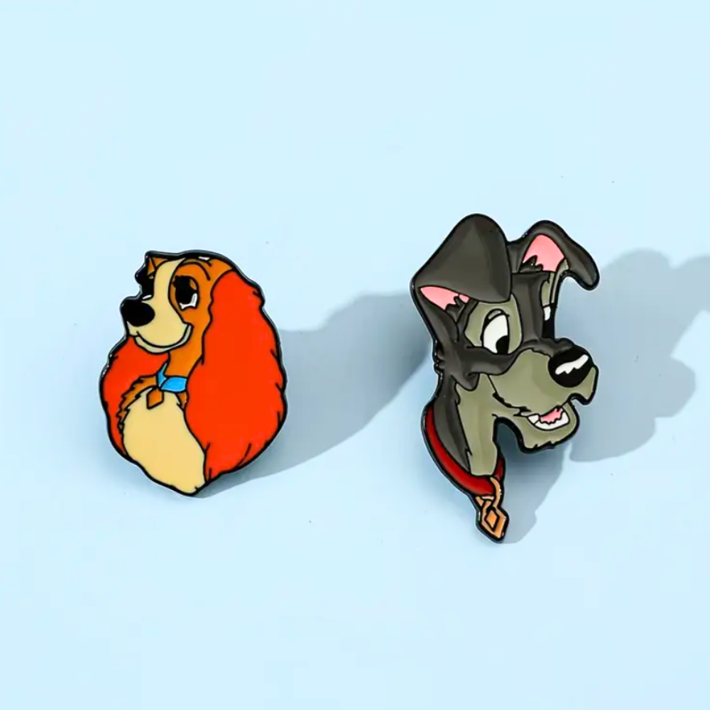 Lady Dog Collectible Pin - Perfect Gift for Dog Lovers