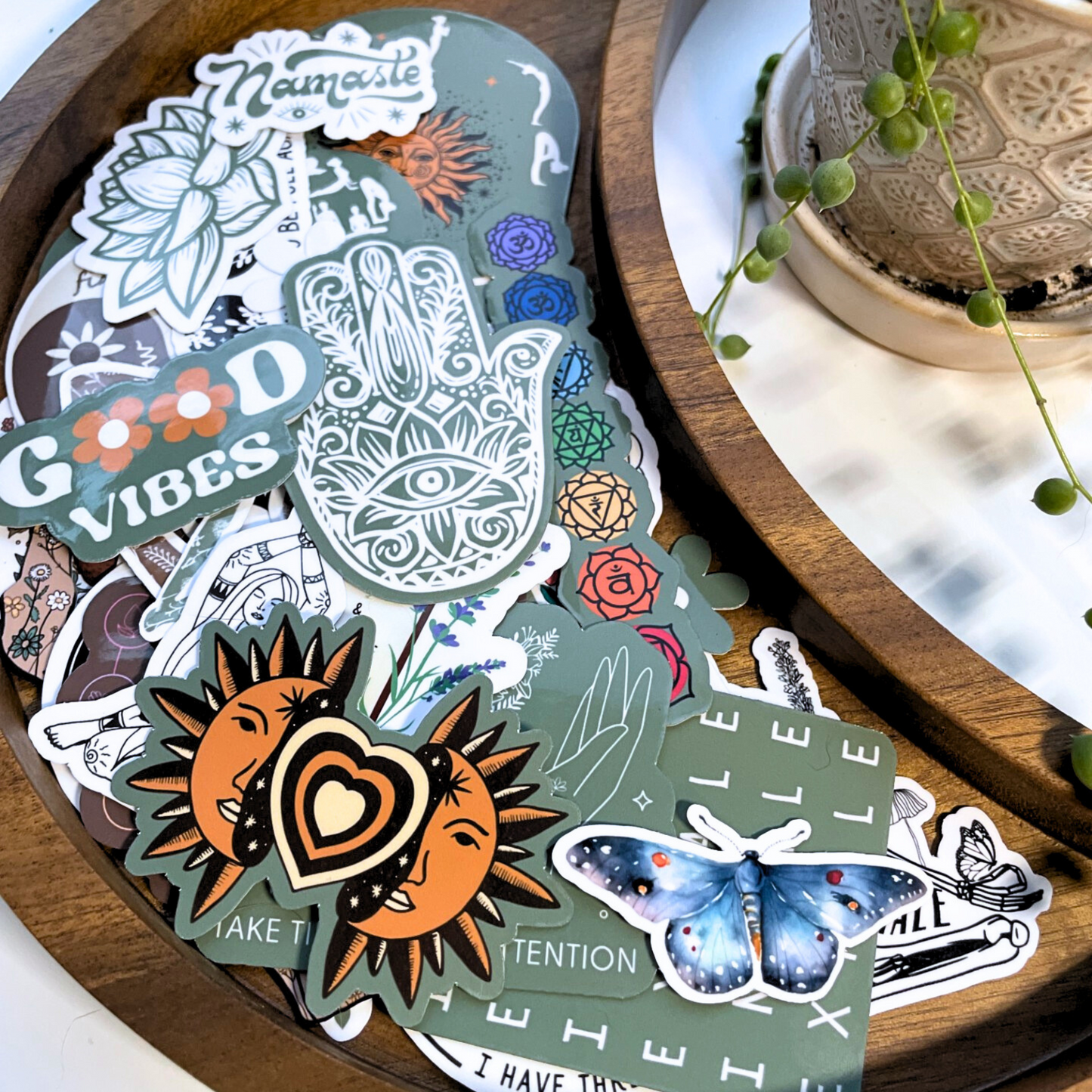 Radiating Sun Sticker