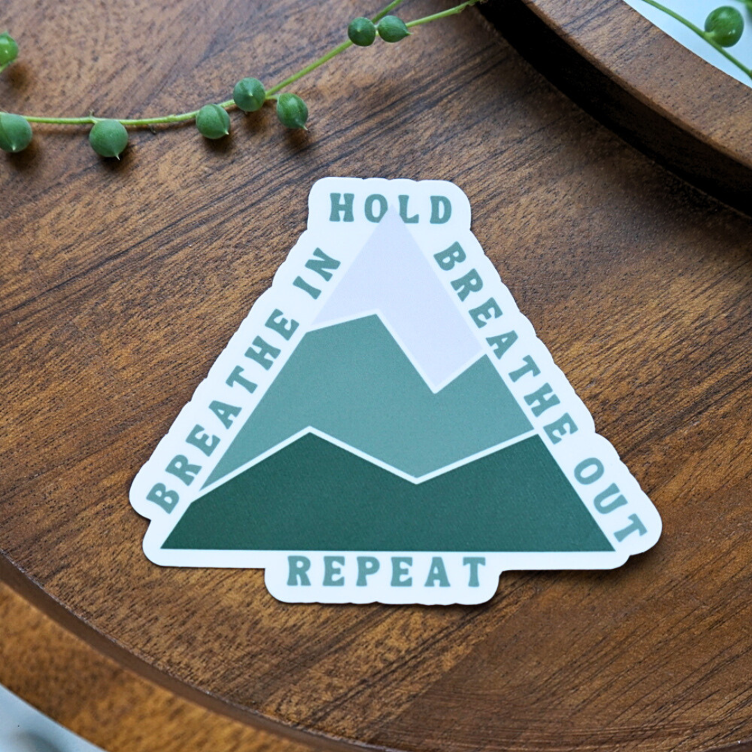 mountain breathing sticker