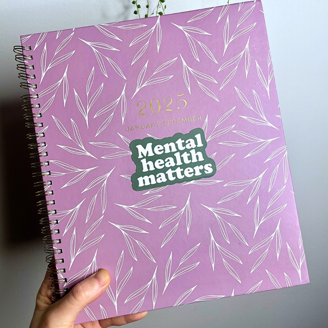 Mental Health Matters Sticker - Inspiring Mental Health Sticker for Your Space
