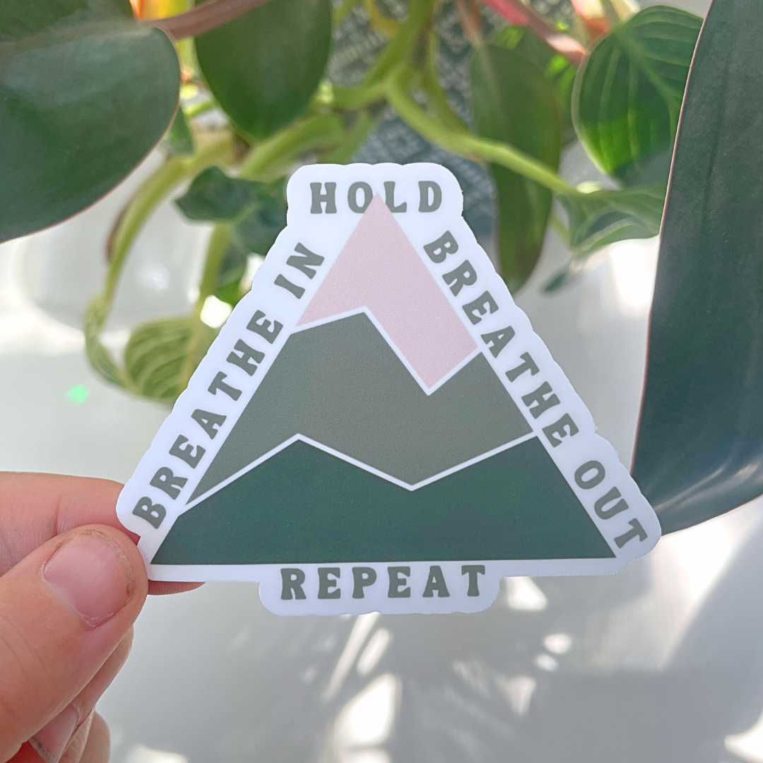 mountain breathing sticker