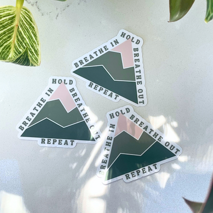 mountain breathing sticker
