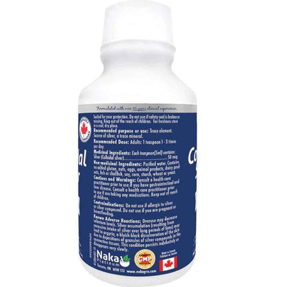 Naka Platinum COLLOIDAL SILVER, 600ml