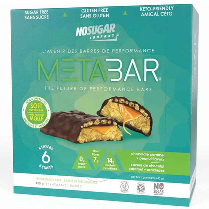 No Sugar Company METABAR, 12 Bars/Box