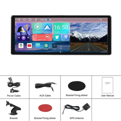 11.3" Smart HD Touchscreen Car Display, Android 13 Wireless CarPlay & Android Auto, Bluetooth, FM Transmitter, Reverse Camera Support