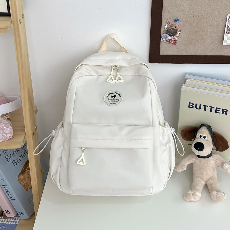 2025 New Summer School Bag Women's Japanese Style Niche Design Versatile Sports Travel Backpack College Student Backpack