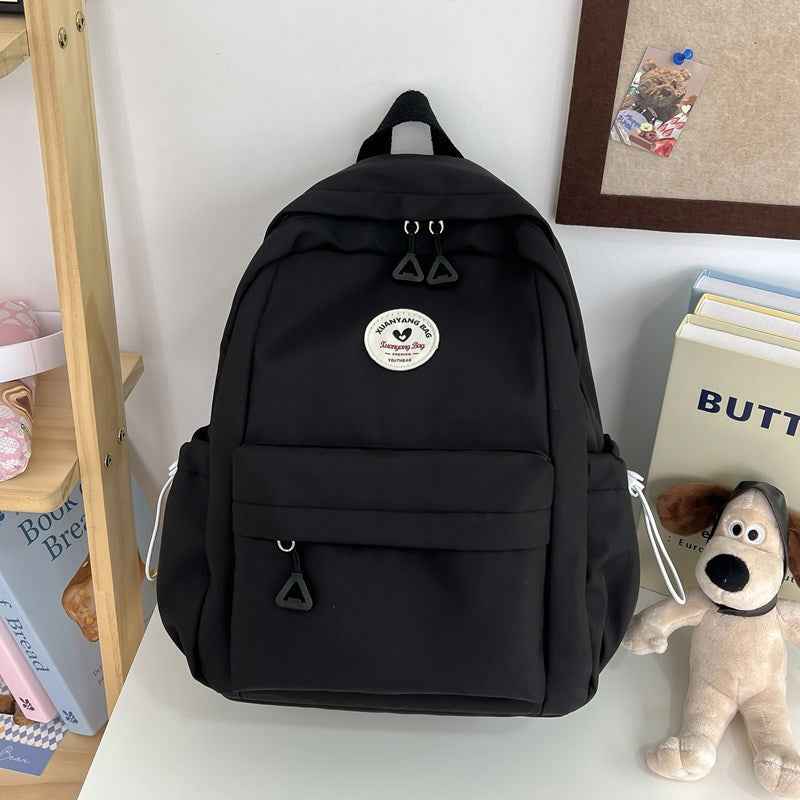2025 New Summer School Bag Women's Japanese Style Niche Design Versatile Sports Travel Backpack College Student Backpack