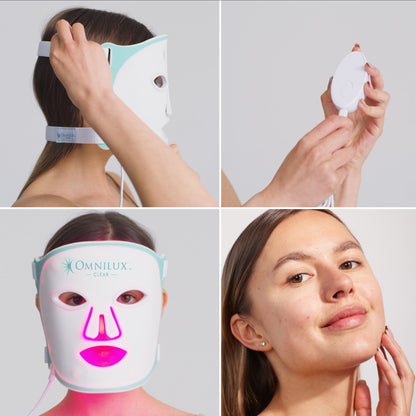 Omnilux Clear + Contour Glove Bundle