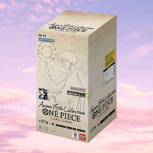 One Piece EB-02 Booster Box - 25th Collection Japanese Collector's Edition
