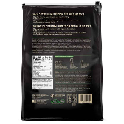 Optimum Nutrition SERIOUS MASS, 12lbs
