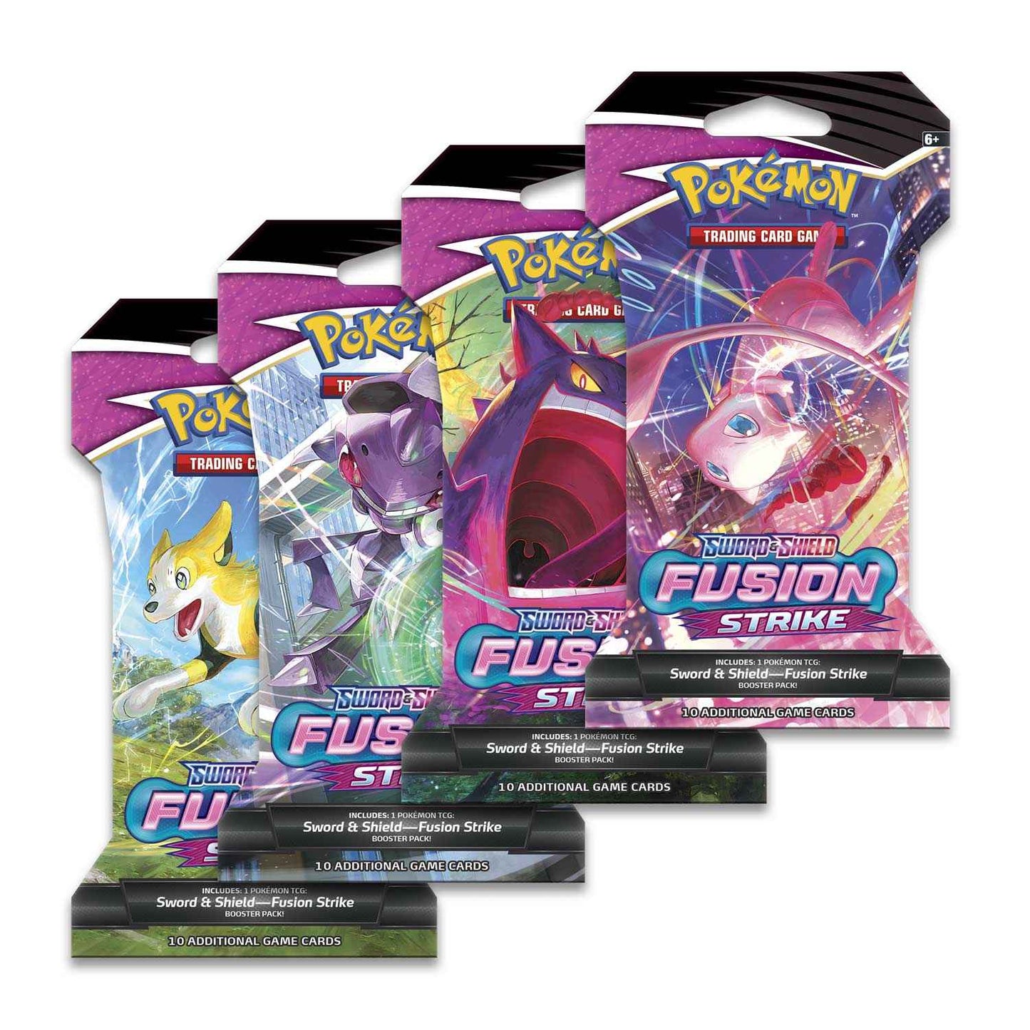 Pokémon TCG - Sword & Shield - Fusion Strike - Sleeved Booster Pack