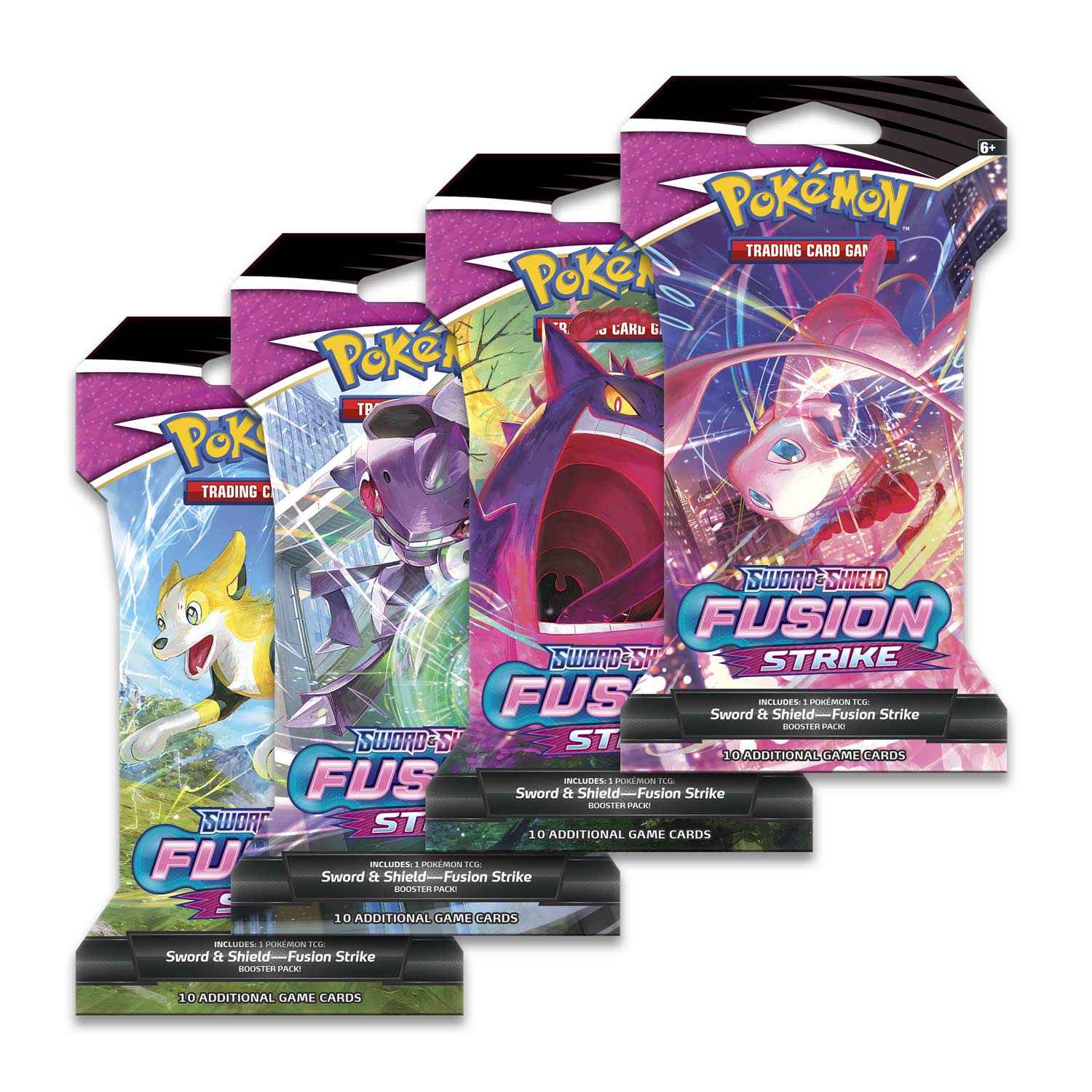 Pokémon TCG - Sword & Shield - Fusion Strike - Sleeved Booster Pack