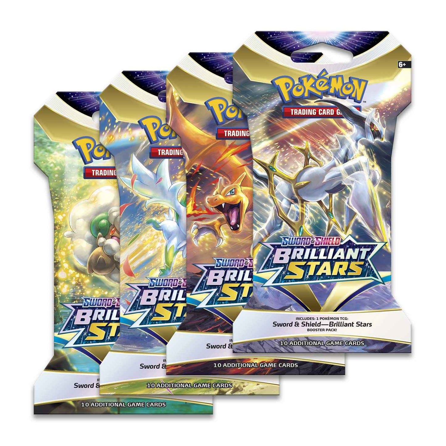 Pokémon - Sword & Shield - Brilliant Stars - Sleeved Booster Pack