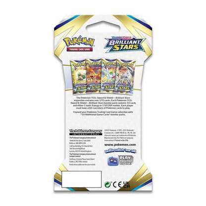 Pokémon - Sword & Shield - Brilliant Stars - Sleeved Booster Pack