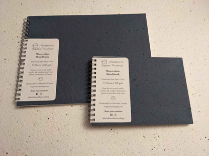 Small Plantable Watercolor Sketchbooks for Eco-Friendly Art