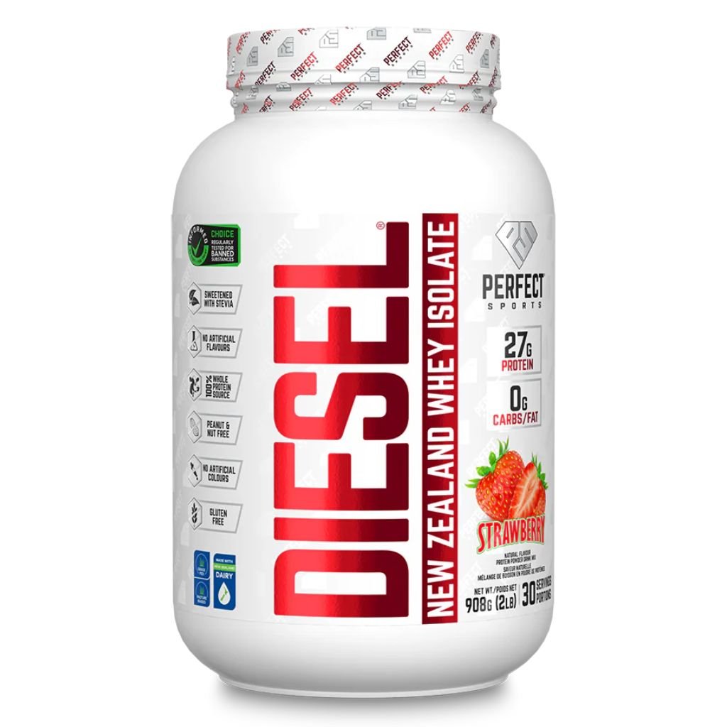 Perfect Sports DIESEL (New Zealand Whey Protein Isolate), 2lb