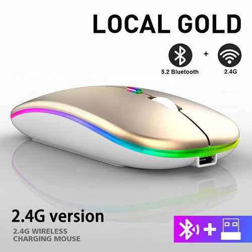 RGB Bluetooth Mouse - Wireless Connectivity for Ultimate Performance