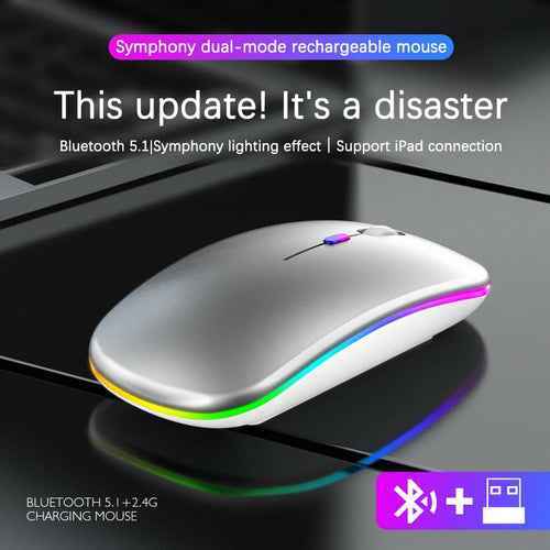 RGB Bluetooth Mouse - Wireless Connectivity for Ultimate Performance