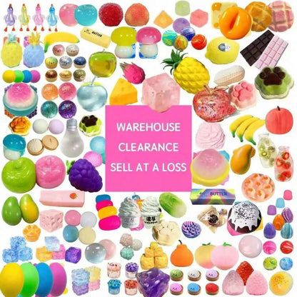 Assorted Slow Rising Squishy Blind Box, Soft Stretchable Sensory Fidget Toy, Stress Relief Anxiety Relief Surprise Birthday Gift for Kids Teen Girls