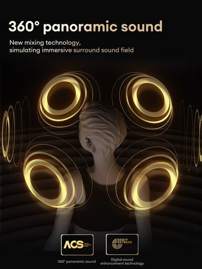 Lenovo EA305 Wireless Bluetooth Earphones - Long Endurance Waterproof Sport Headphones with V5.4 Technology for Gaming