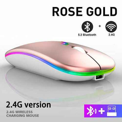 RGB Bluetooth Mouse - Wireless Connectivity for Ultimate Performance