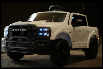 2026 Dodge Ram Kids Ride On Car 24V 2 Seater with Remote Control