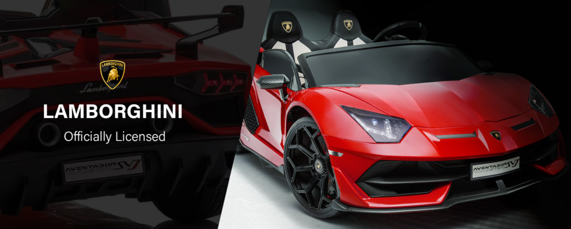 Lamborghini Aventador power wheels