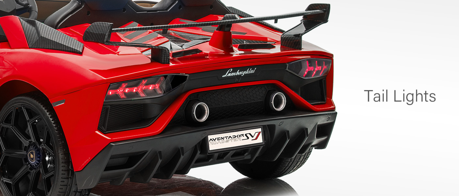 Lamborghini Aventador power wheels