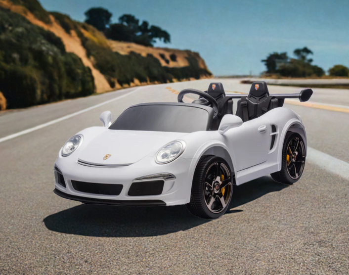 24V Porsche Kids Ride On Car - RUF CTR3 2 Seater with Remote Control
